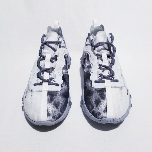 Size 8 (9.5w) - Nike React Element 55 x Kendrick Lamar Pure Platinum - 2019 - Picture 3 of 13